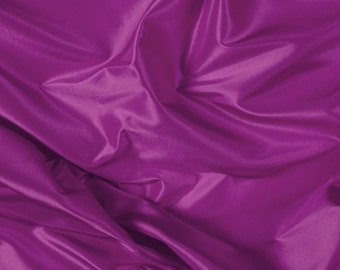 54" Wide 100% Silk Taffeta Fuschia by the yard