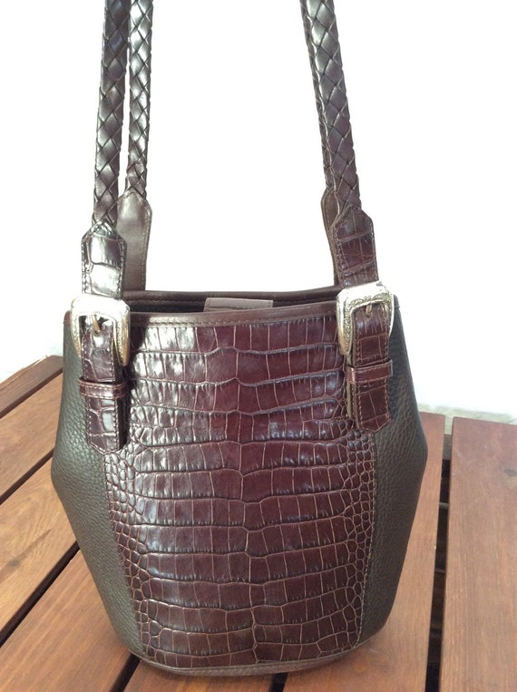 Vintage Genuine Brighton Shoulder bag by vintageleathergoods