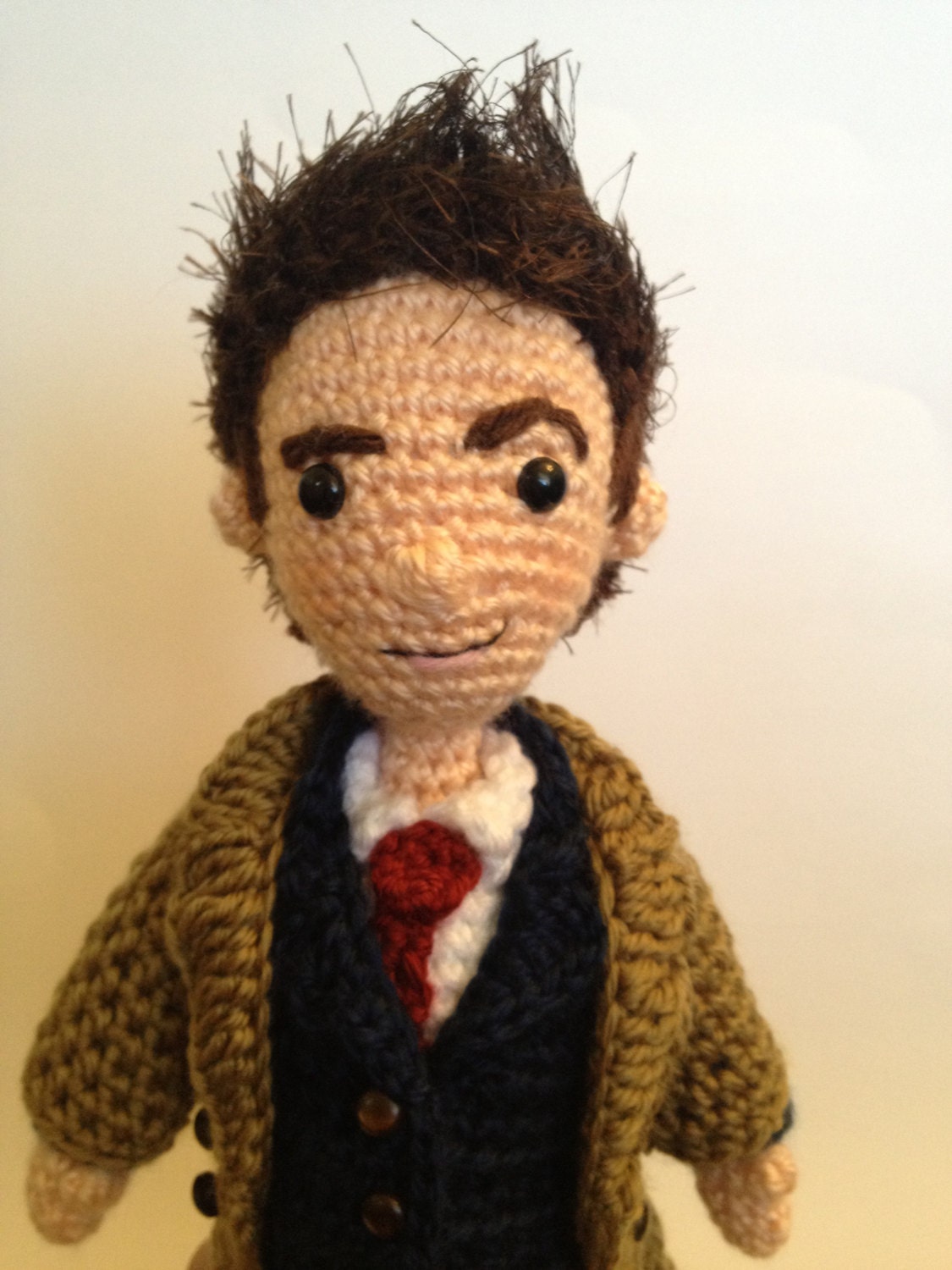 Tenth Doctor Who Amigurumi Crochet doll Pattern