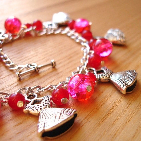 Unique Charm Bracelet UK Shop Boutique Jewelry Kitsch