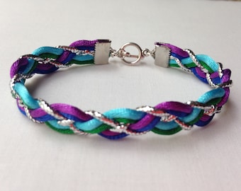 Lindsay's Peacock Bracelet