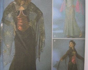 Simplicity #4956 - WOMEN'S WITCH COSTUME Pattern- Goth Witch, Good Witch