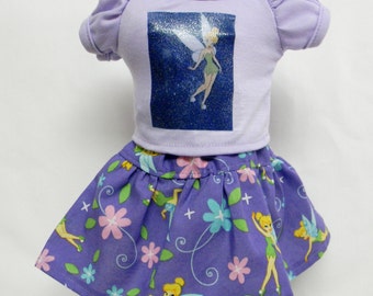 Tinker Bell Theme Outfit For 18 Inch Doll Like The American Girl