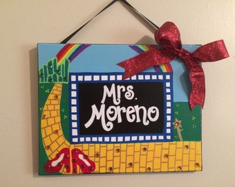 Wizard of Oz Teacher Canvas