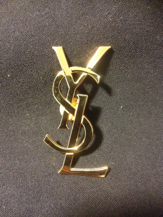 YSL Brand New Yves Saint Laurent Pin 2.5 inches by joependleton