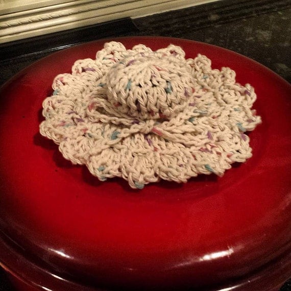 Crochet Lid Hot Hat Sold Individually Hot Pad Crochet