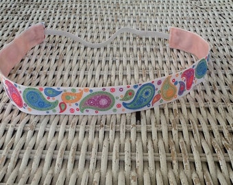 Paisley No Slip Headband - Girls Fashion Headband