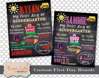 first day of kindergarten letter board first day of kindergarten letter board