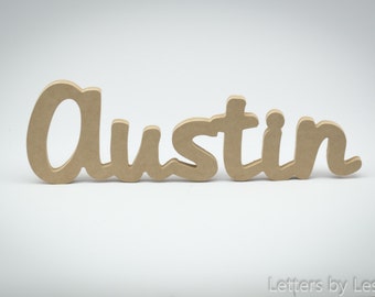 DIY Unpainted Personalized Baby Wall Names. Nursery wall Decor. Personalized Signs and Letters Unpainted wood. Wooden letters for nursery