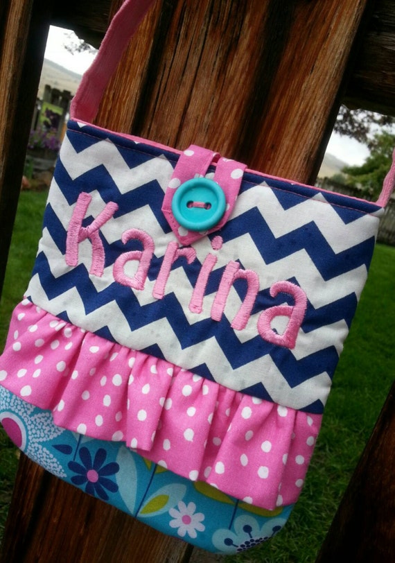 Personalized Toddler Purse Little Girl's by BagsBeadsandMore