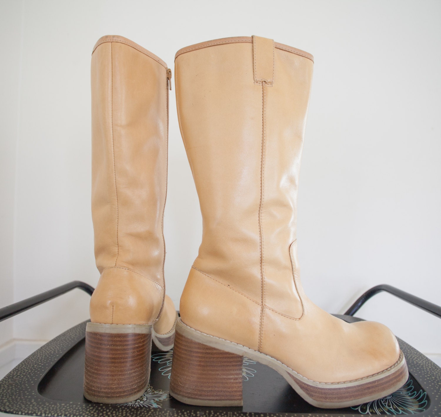 Chunky PLATFORM BOOTS 80s 90s Candies size 10 BOOTS 70s style