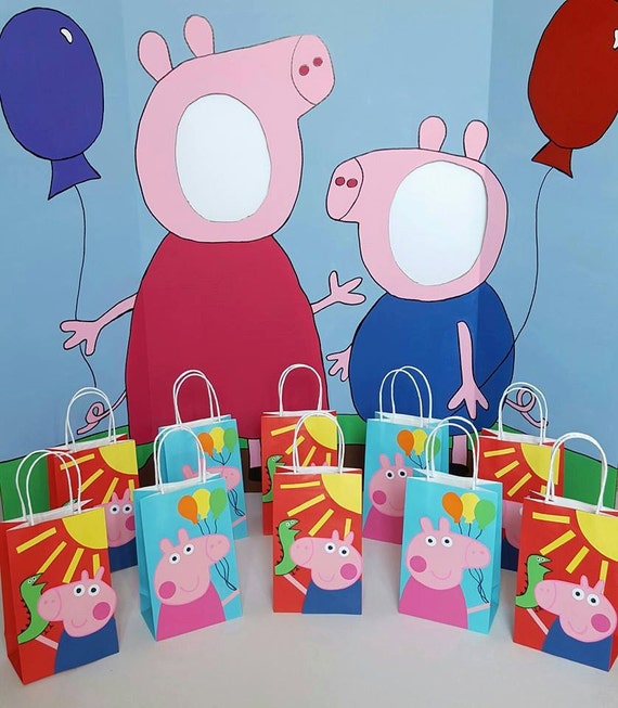 Peppa Pig Painted Photo Op Display / Cutout by PartyRockinEvents