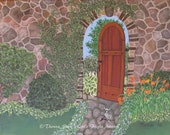 Secret Garden Wall Art Print ~ Original Fantasy Wall Art by Theresa Stahl ~ Zen Decor, Relaxing Bedroom decor, Mothers Day, Best Gift Ideas Secret Garden Wall Art Print ~ Original Fantasy Wall Art by Theresa Stahl ~ Zen Decor, Relaxing Bedroom decor, Mothers Day, Best Gift Ideas