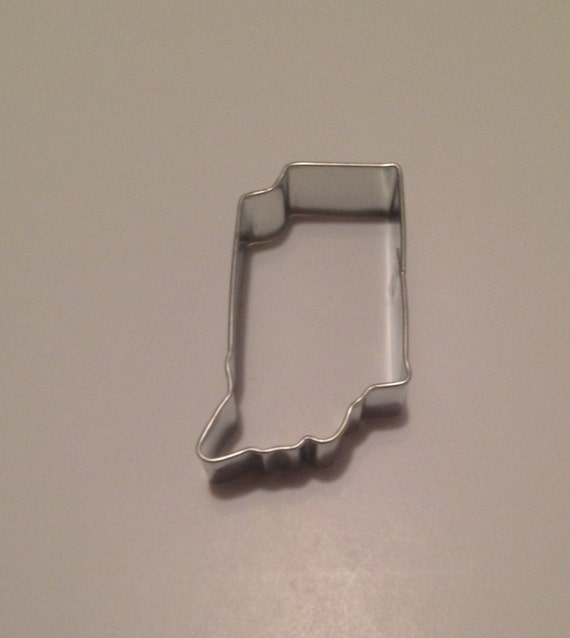 2.25 State of Indiana Cookie Cutter by KLConfections on Etsy