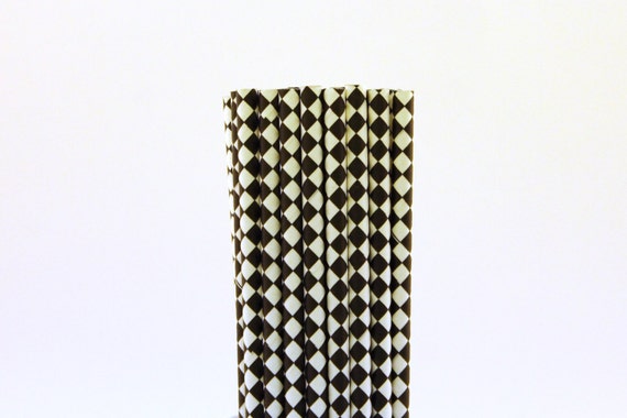 Black Diamond Paper Straws-Black Straws-Diamond Paper Straws-Bachelorette Party Decorations-Glam Birthday Party Straws-Diamond Party Straws Il_570xn