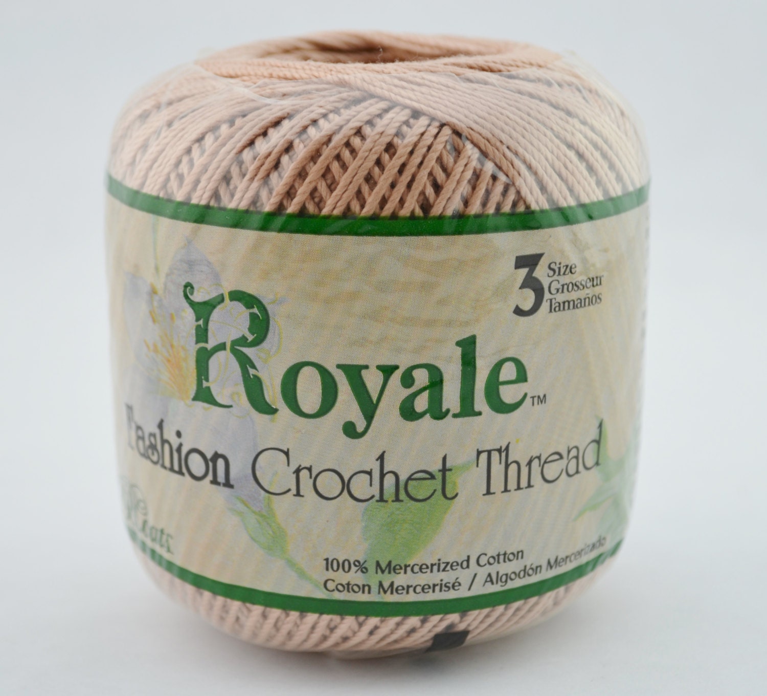 Royale Fashion Crochet Thread Size 3 Mercerized Cotton 150