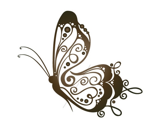 Download Butterfly Svg, butterfly decal, butterfly clipart, INSTANT ...