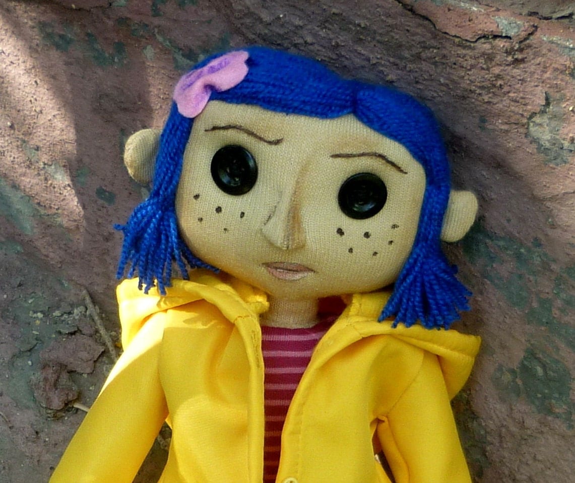 coraline doll hair