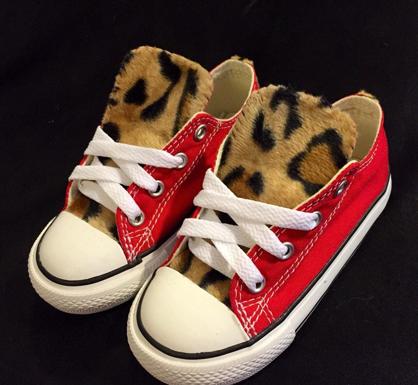 leopard converse shoes