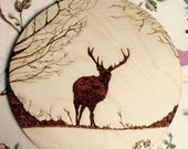 Countryside pyrography animals - each one unique to you