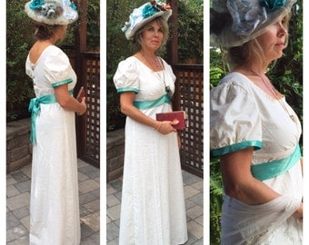 Regency Jane Austen Dress Size Medium