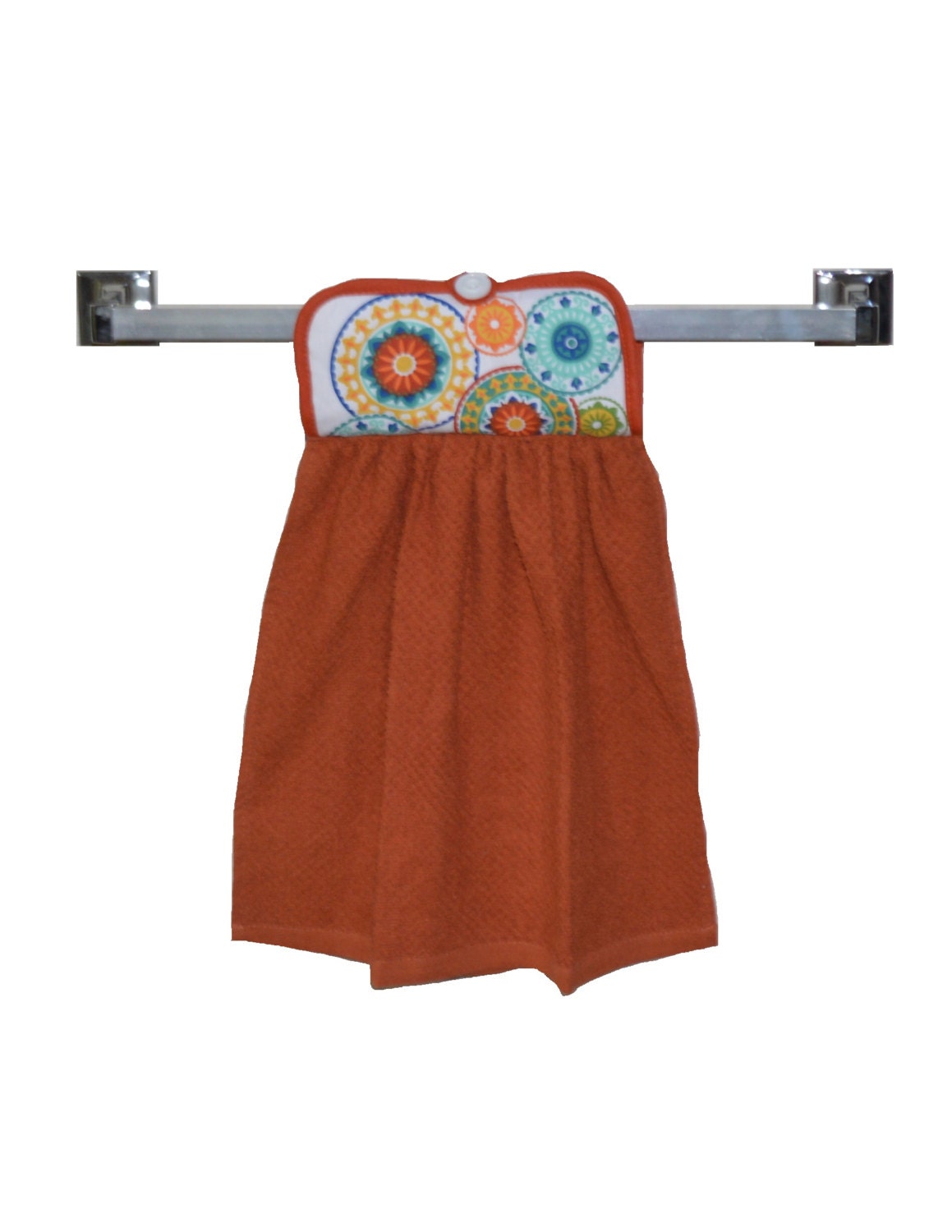 Kitchen Hand Towel Hand Towel Button Closure Pot by