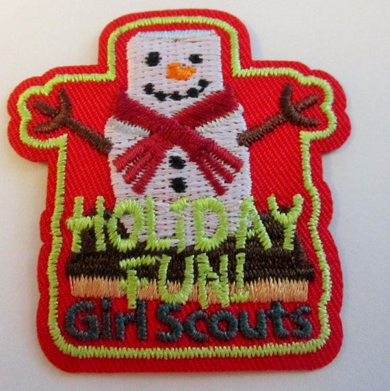 Girl Scout Fun Patch With Smore Holiday Fun By Allthingsgirlscout