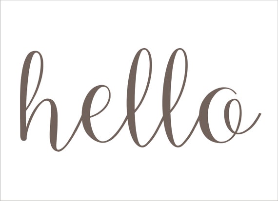 Hello Reusable STENCILballer Available in 6 sizes