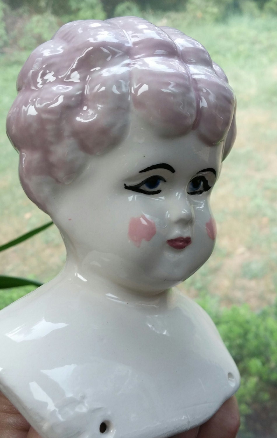 Porcelain Doll Parts Supply China Head Neo Victorian Steampunk