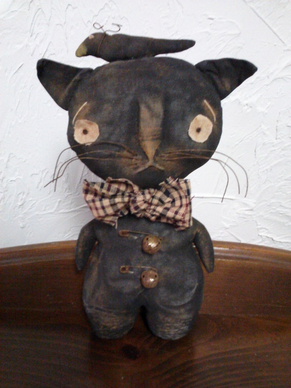 primitive cat doll