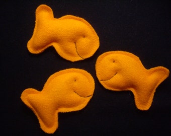 Goldfish Wool and Organic Catnip Cat Toys