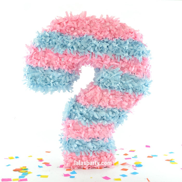 Gender Reveal Question Mark Pinata Party Game And Decoration