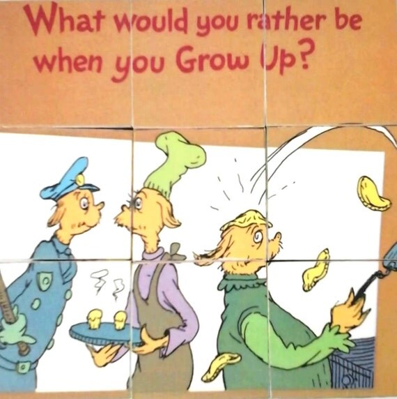 Dr Seuss Book Wood Blocks Fun Tongue Twister by WhovilleCreations