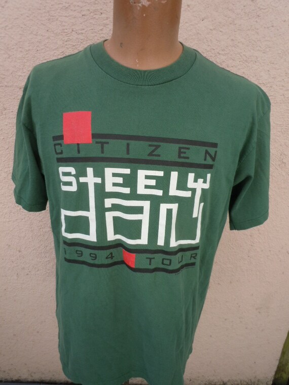Size XL 1994 Steely Dan Concert Shirt Double Sided