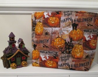 Jack O'Lantern Halloween Trick or Treat Bag
