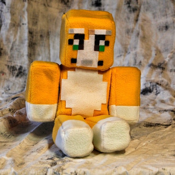 minecraft cat plush amazon