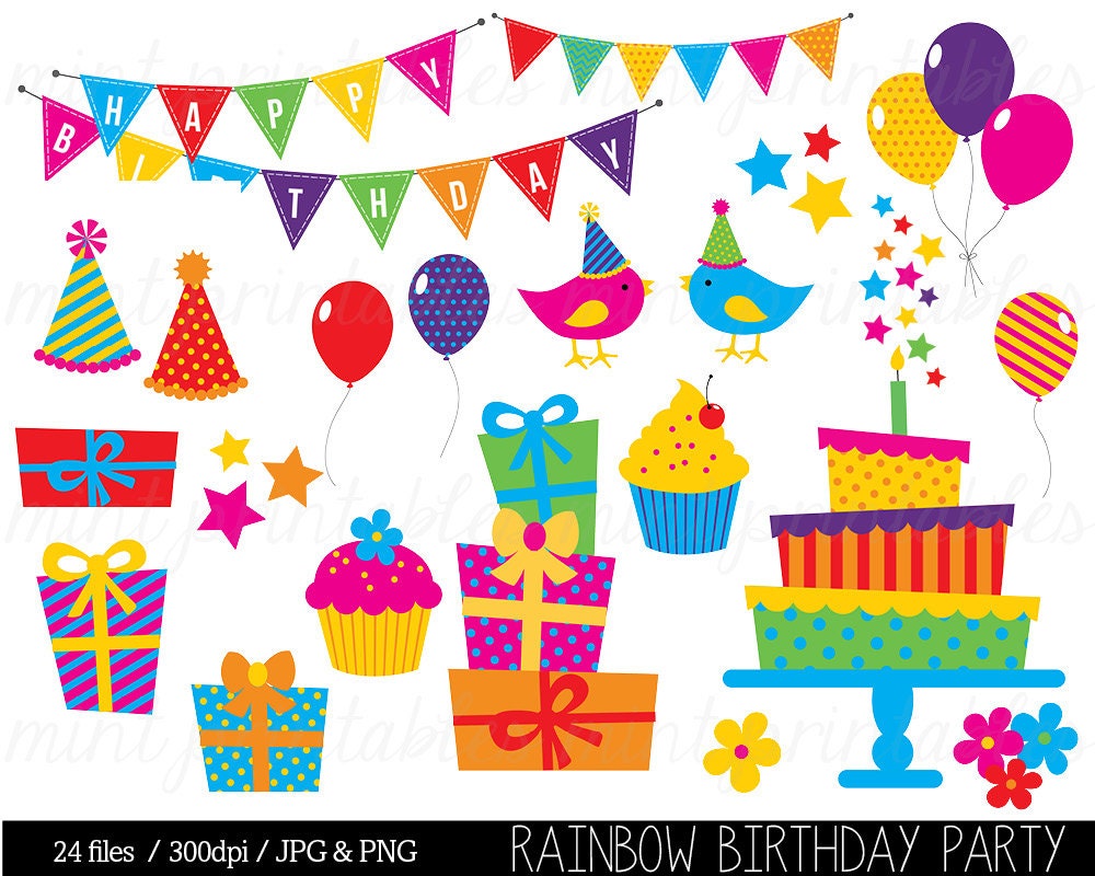 birthday party invitation clipart - photo #43