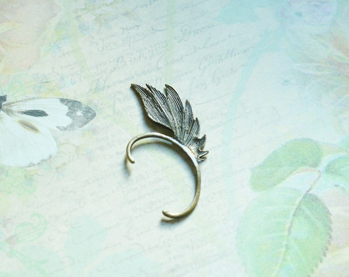 Angel Of The Forest // Ear cuff made from metal brass // 2017 Best Trends // Fresh Gifts for All //