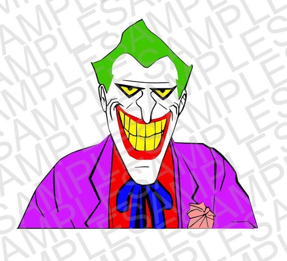 Batman Inspired Joker SVG DXF and JPEG by MissAddisonsCloset
