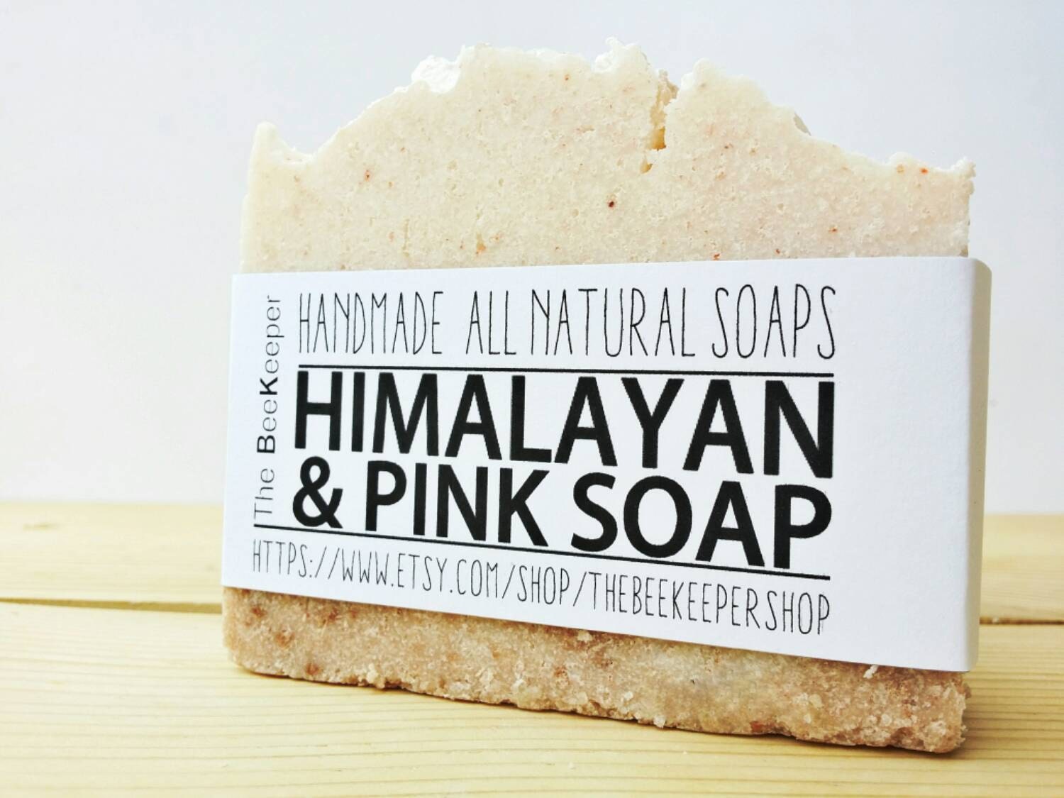 Pink Himalayan Soap Salt Bar Himalayan Salt by