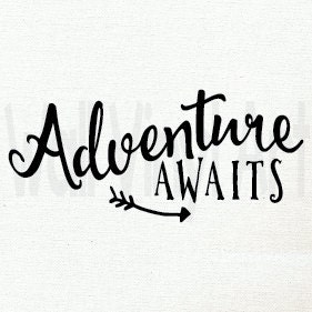 Download Adventure Awaits Vinyl Decal Wall Art Vinyl by wallvinylart