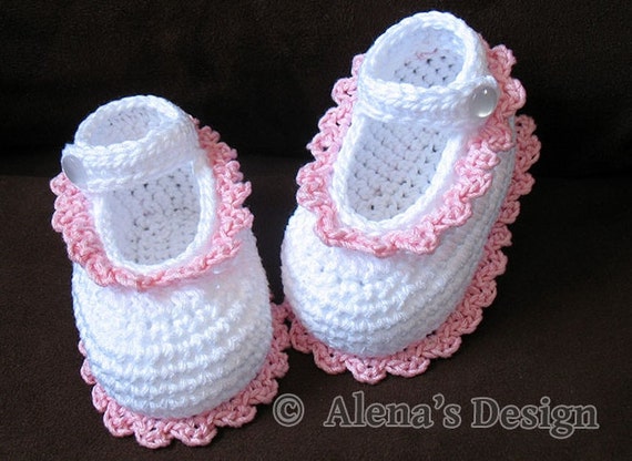 Crochet Baby Shoe Free Pattern