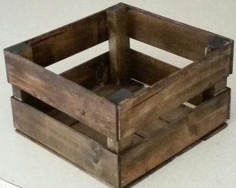 Custom Wooden Crate Display storage