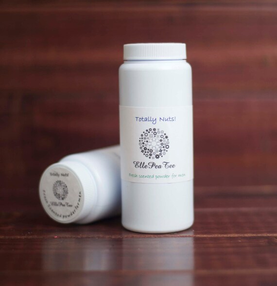 Body powder for men Natural body powder Dusting by EllePeaTee