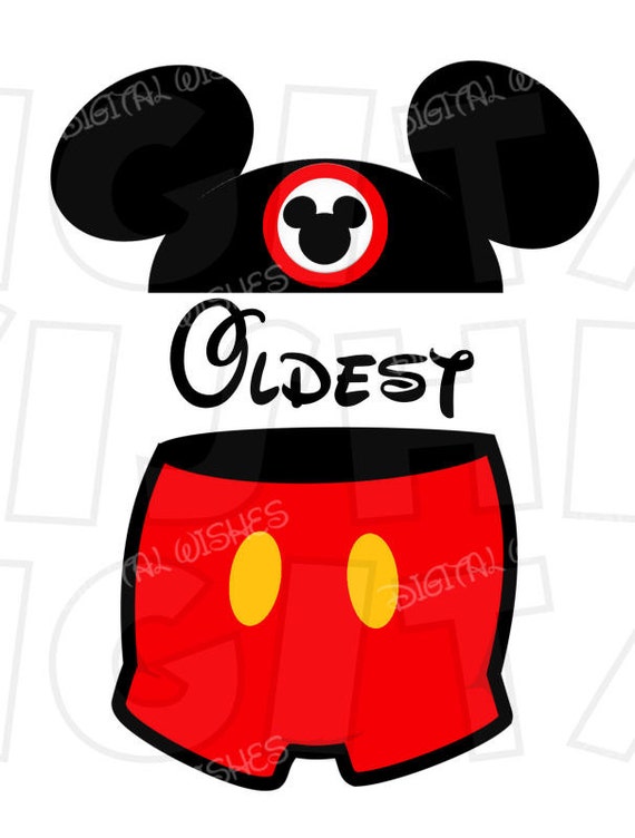 mickey mouse pants clip art - photo #4