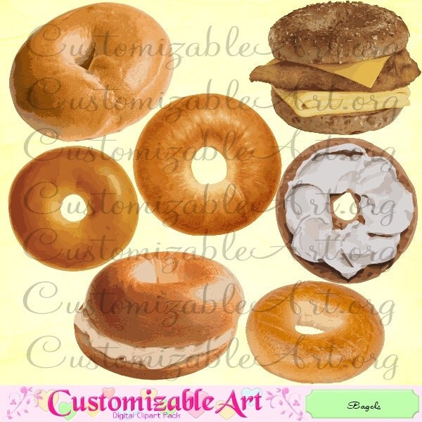 pizza bagel clipart - photo #49