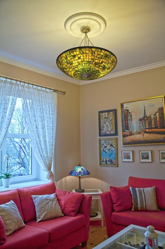 Ceiling Light, Chandelier Lampshades, Pendant Light, Stained Glass Lamp Shade, Ceiling Lighting, Ceiling Lamp, Pendant Lamp, Lamp Shade