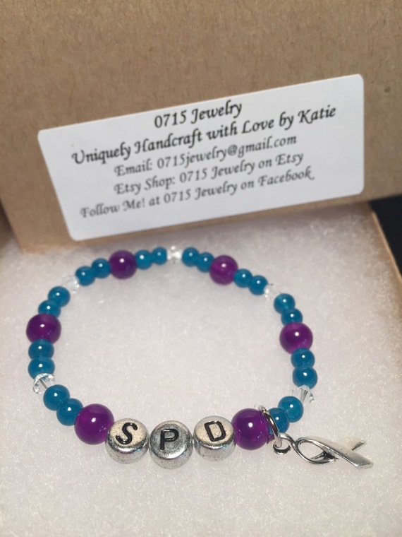 Items similar to SPD Awareness Bracelet; SPD Bracelet; Awareness ...