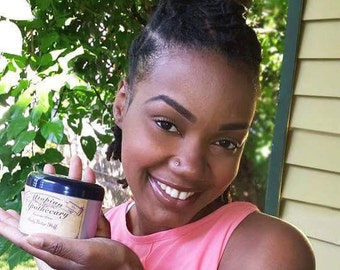 Utopian Apothecary's BODY BUTTER FLUFF is a highly moisturizing / skin softening body butter. All natural doesn't get any better than this.