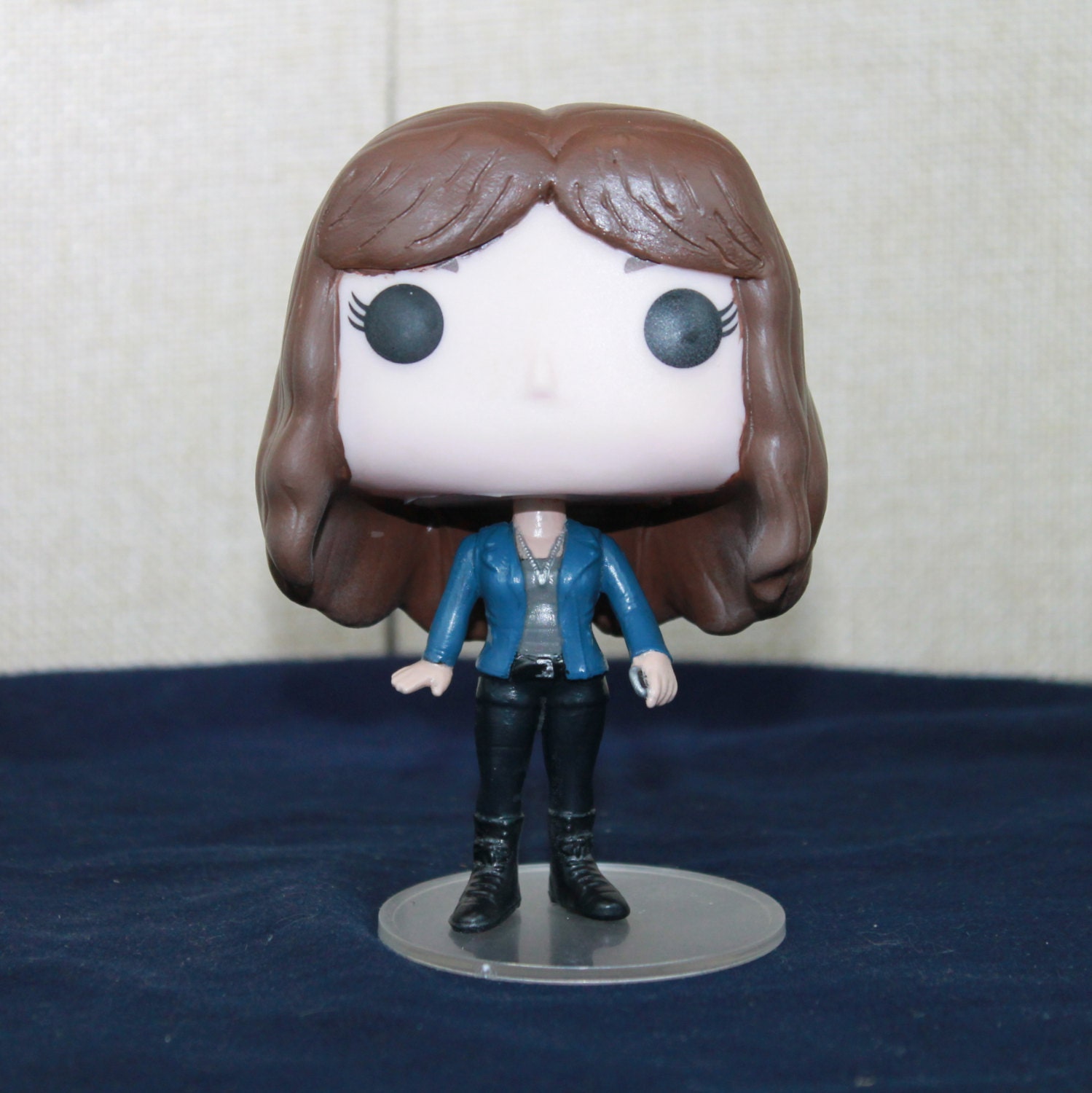 Custom Funko Pop of Agents of SHIELD's Skye by SpasticCustoms